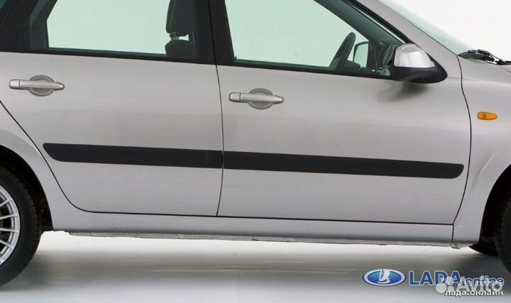Молдинг на двери перед зад ваз granta