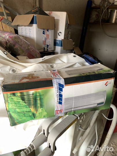 Тепловентилятор настенный