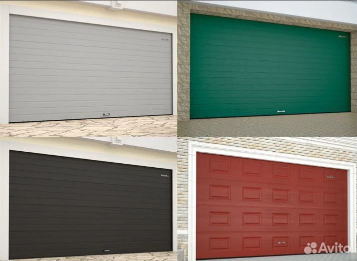 Гаражные секционные ворота дорхан 3000х2250
