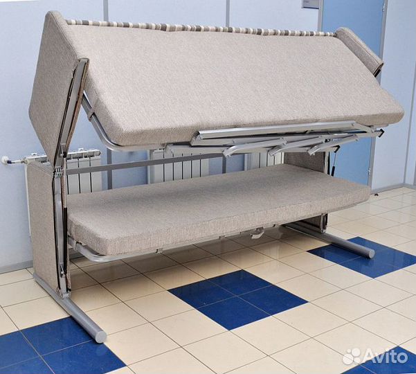 2х ярусная детская кровать-трансформер с диваном