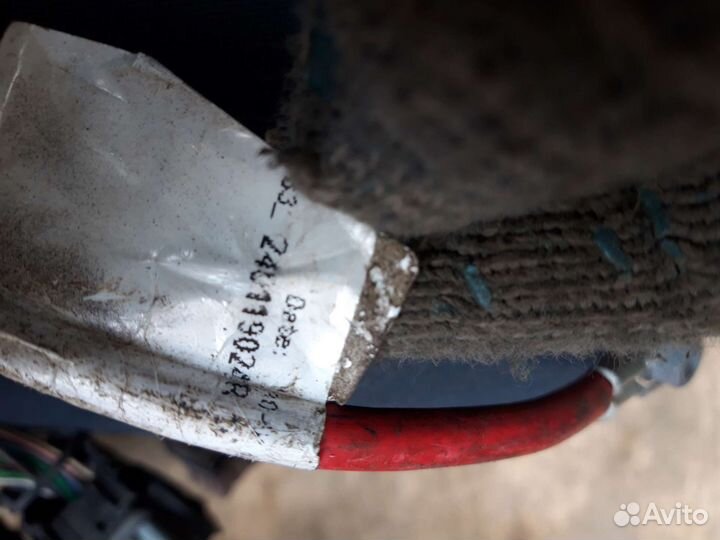 Проводка подкапотная двигателя Renault logan 2