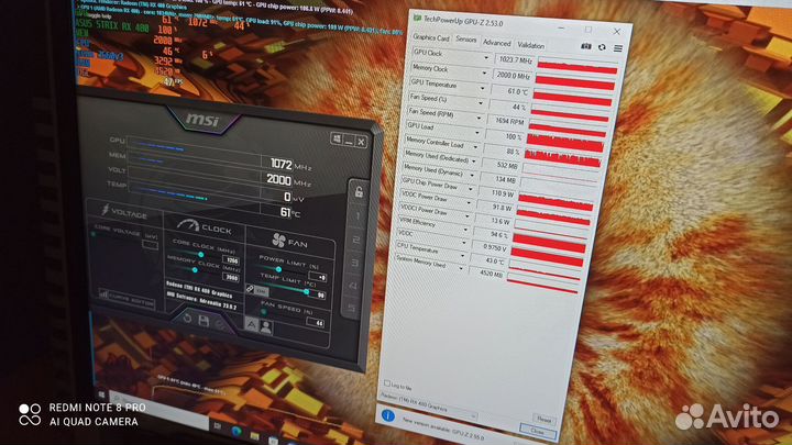 Asus strix rx480 8gb