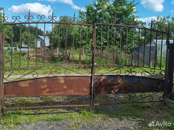 Кованные ворота бу