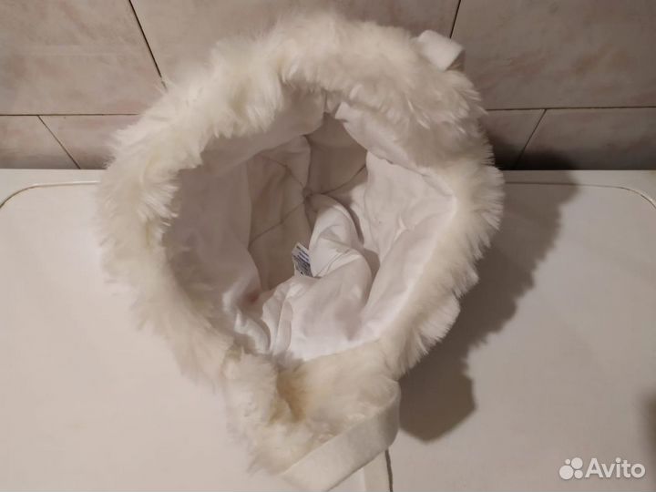 Шапка розовая на 2-4 года. Новая