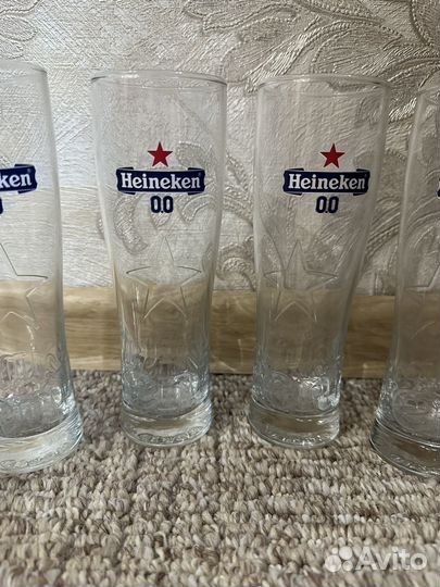 Коллекционные Пивные Стаканы(бокалы) Heineken 0,25