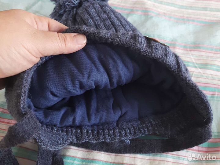 Шапка зима на мальчика 2-3 года