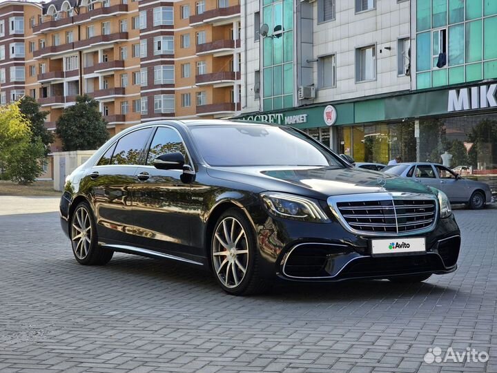 Mercedes-Benz S-класс AMG 5.5 AT, 2015, 90 000 км