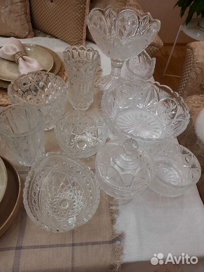 Хрустальная посуда