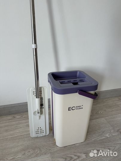 Телескопическая швабра с отжимом