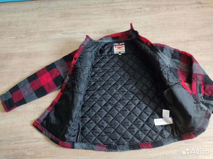 Утепленная рубашка для мальчика