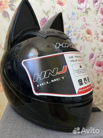 Мото шлем с ушками объявление продам