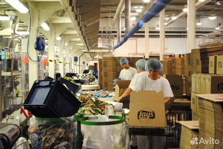 Грузчик на склад чипсов