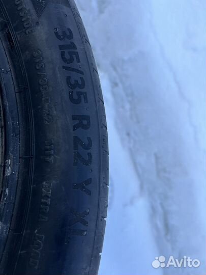 Continental PremiumContact 6 SSR 315/35 R22 и 275/40 R22 111Y
