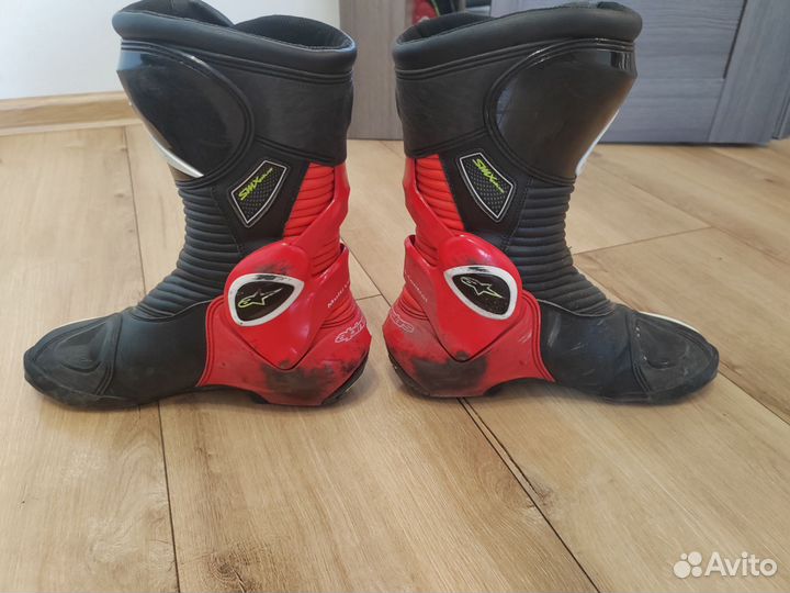 Мотоботинки alpinestars SMX plus 42размер