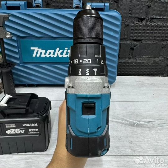 Шуруповерт для ледобура Makita 26v 12 Mah