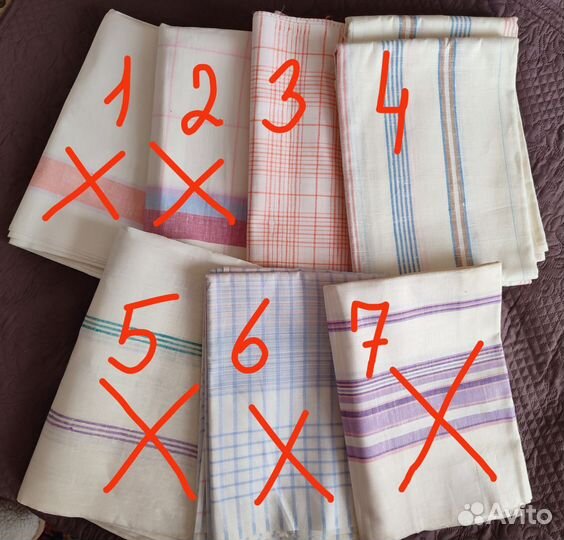 Простыни льняные СССР