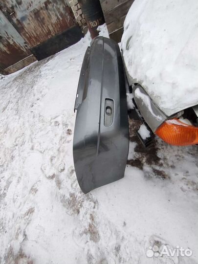 Задний бампер приора седан