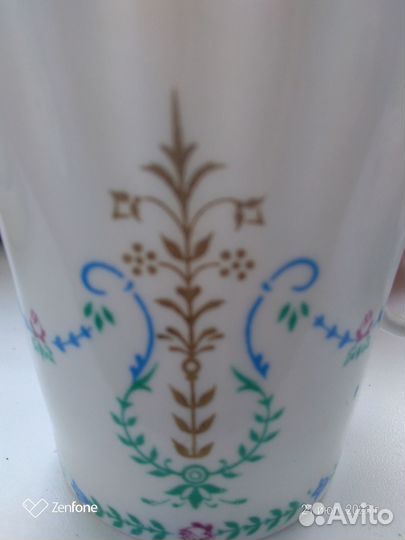 Кружка фарфоровая кофейная из СССР