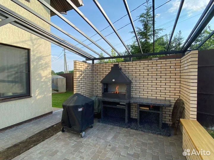 Комплекс барбекю, гриль, мангал