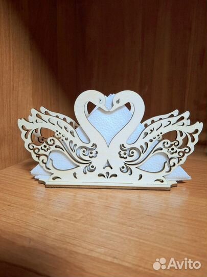 Салфетница деревянная