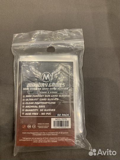 Протекторы для карт Mayday Premium