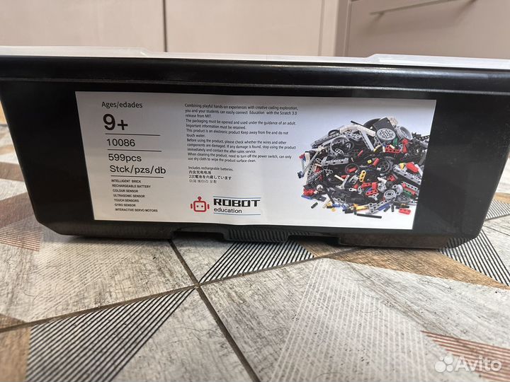 Конструктор lego mindstorms eva3 robot education