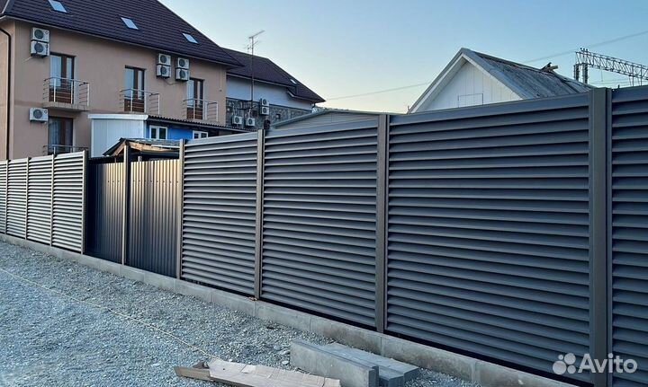 Забор Жалюзи Металлический/Забор Ранчо