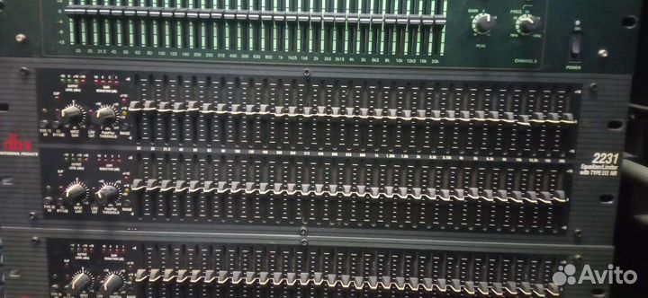 Эквалайзер LA audio eq231g Dbx 2231