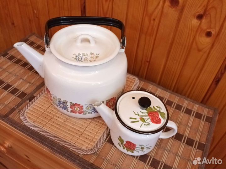 Чайники эмалированые