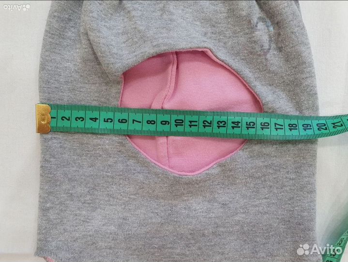 Шапка шлем осенняя Поляярик для девочки 46-48