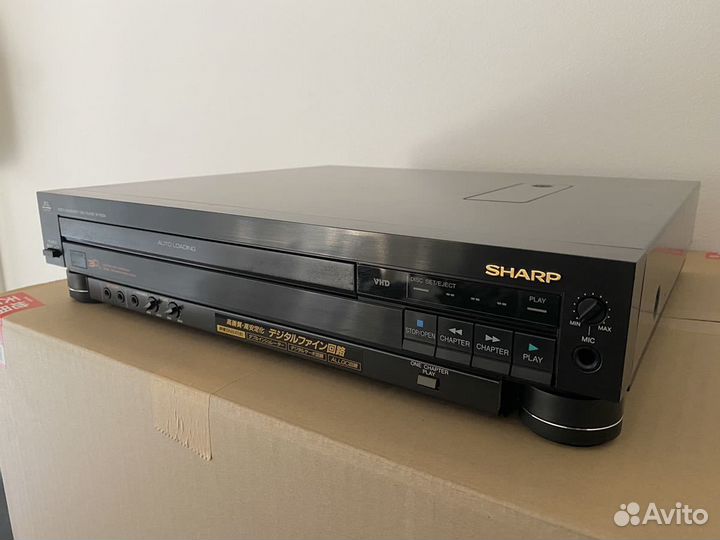 Sharp VHD VP-R20B и VP-3000 видео диск плейеры