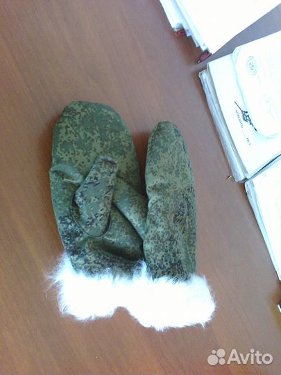 Варежки меховые из овчины