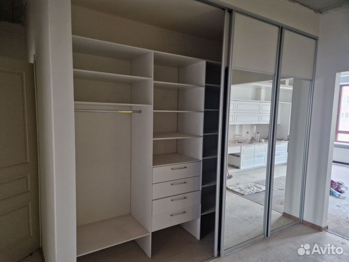 Шкаф купе большой бу