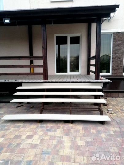 Террасная доска из дпк / Палубная доска