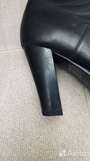 Сапоги демисезонные натуральная кожа