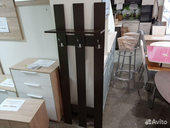 Вешалка 3 крючка венге