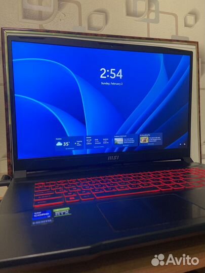 Игровой ноутбук msi