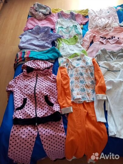 Детская одежда для девочек пакетом