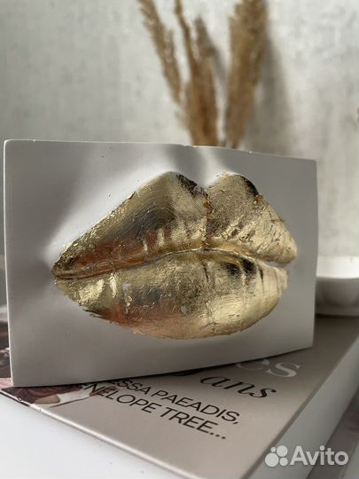 Подарок Кашпо органайзер декор Губы