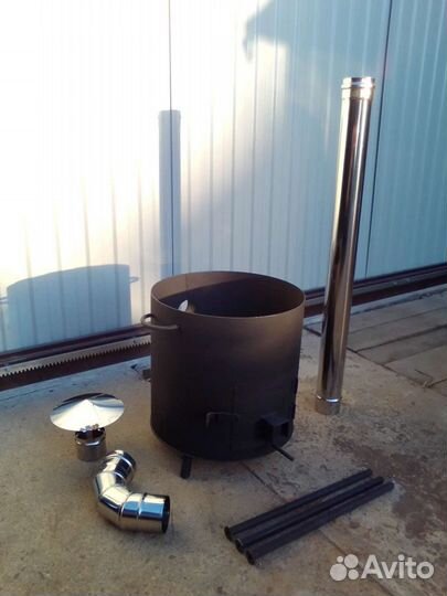 Печь под казан