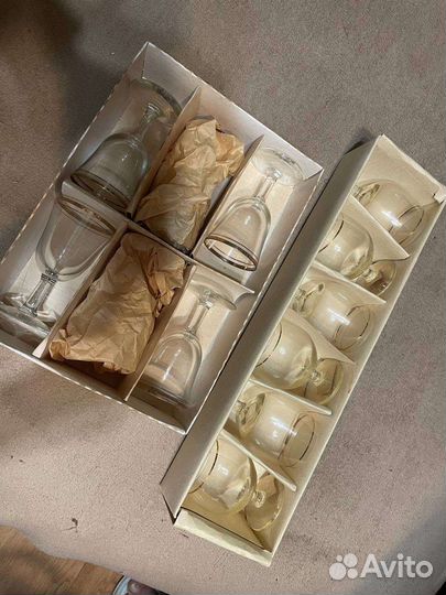 Фужеры стекло СССР