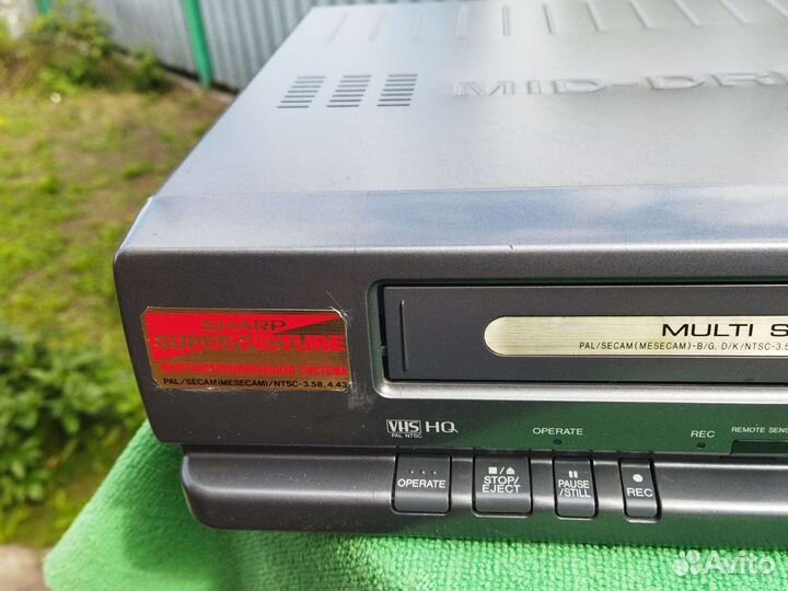 Видеомагнитофон sharp модель VC-M132