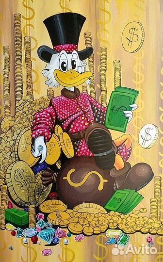 Большая картина маслом на холсте онлайн примерка