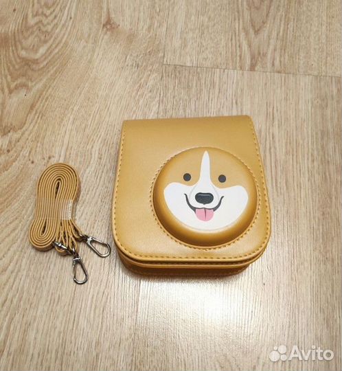 Чехол caiul Fujifilm Instax Mini 11 Brown Corgi