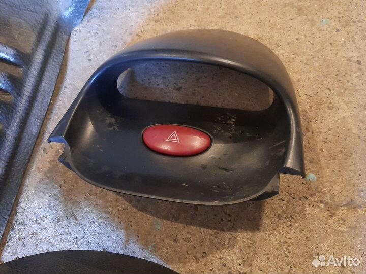 Накладка дисплея Peugeot 206