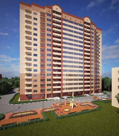 1-к. квартира, 50,3 м², 3/17 эт.