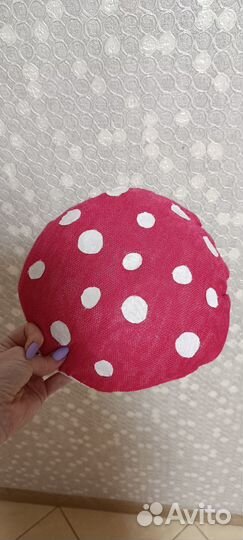 Шапка гриба мухомора