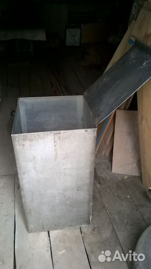 Бак для воды 160л стенка 2мм железная