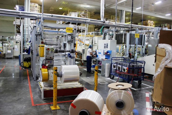 Разнорабочий на фабрику пищевой пленки