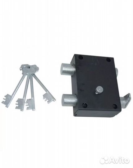 Замок накладной сувальдный риф + установка